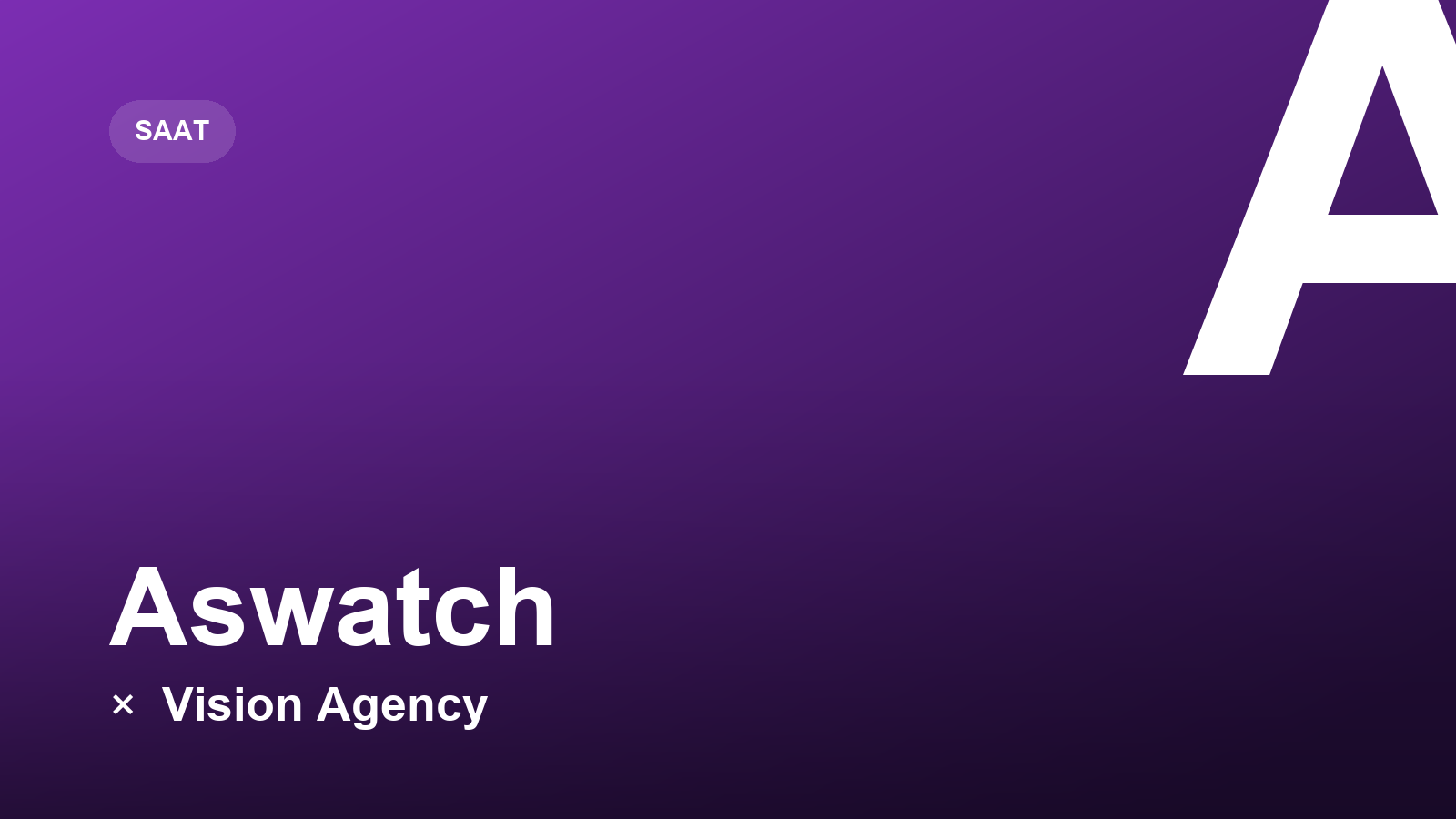 Aswatch × Vision Agency