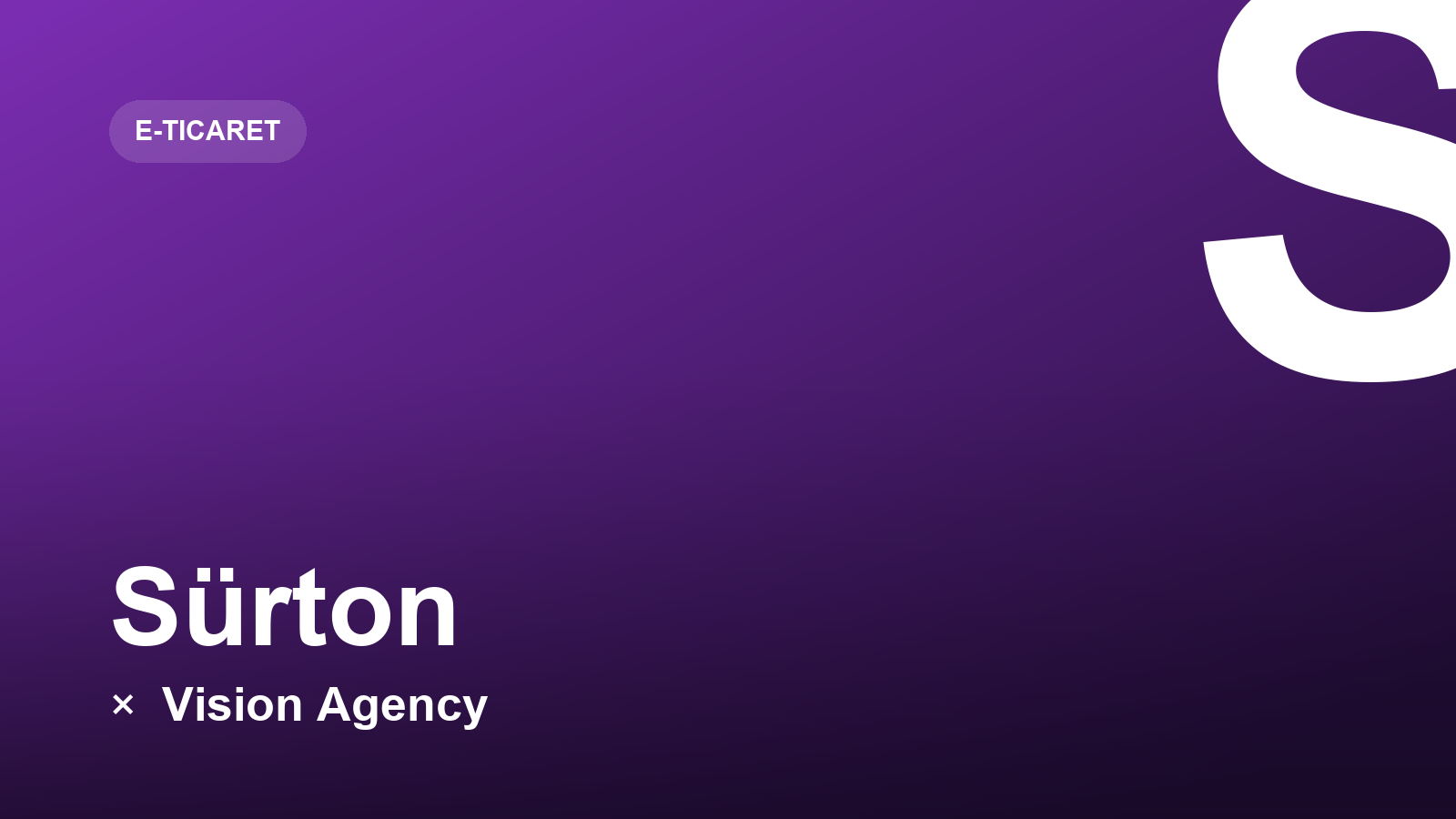 Sürton × Vision Agency